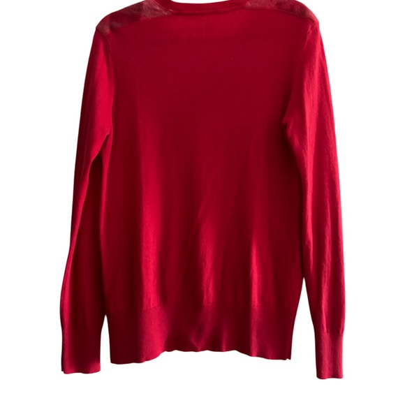 BURBERRY BRIT- Men’s Cashmere Crewneck Red Sweater / Tunic ❤️ - Picture 2 of 7